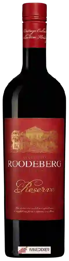 Weingut Roodeberg - Reserve Weingut Roodeberg - Reserve