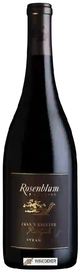 Weingut Rosenblum Cellars - Fran's Reserve Syrah Weingut Rosenblum Cellars - Fran's Reserve Syrah