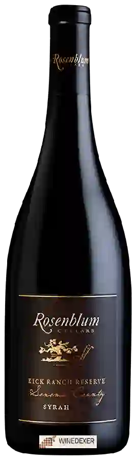 Weingut Rosenblum Cellars - Kick Ranch Reserve Syrah Weingut Rosenblum Cellars - Kick Ranch Reserve Syrah