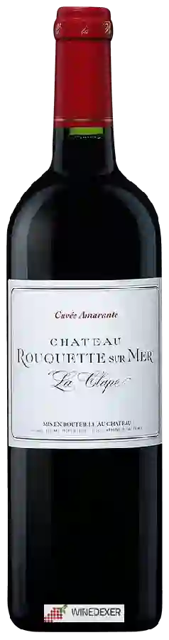 Château Rouquette Sur Mer - Cuvée Amarante La Clape Château Rouquette Sur Mer - Cuvée Amarante La Clape