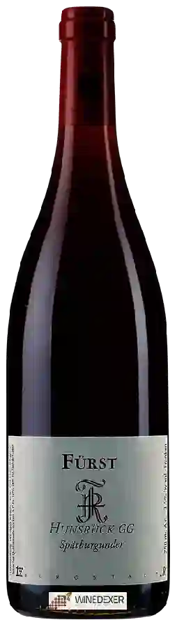 Weingut Rudolf Fürst - Hundsrück GG Spätburgunder Weingut Rudolf Fürst - Hundsrück GG Spätburgunder