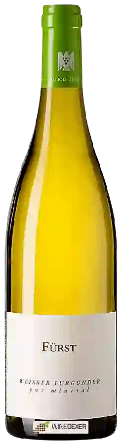 Weingut Rudolf Fürst - Pur Mineral Weißburgunder Weingut Rudolf Fürst - Pur Mineral Weißburgunder
