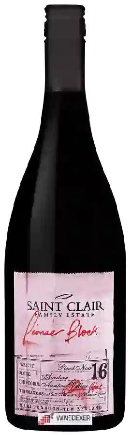 Weingut Saint Clair - Pioneer Block 16 Awatere Pinot Noir