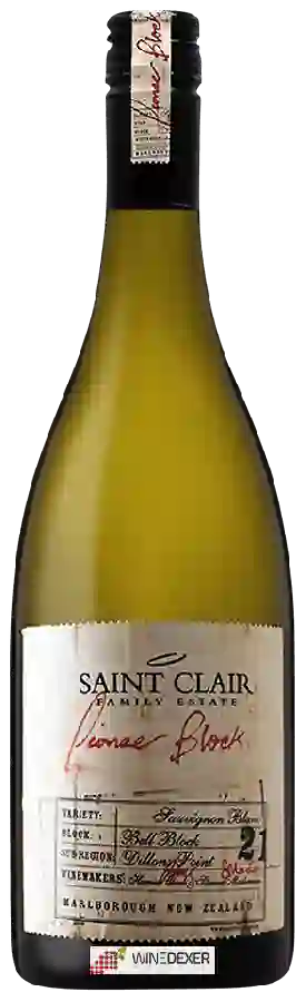 Weingut Saint Clair - Pioneer Block 21 Bell Block Sauvignon Blanc Weingut Saint Clair - Pioneer Block 21 Bell Block Sauvignon Blanc