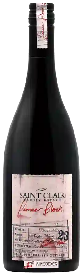 Weingut Saint Clair - Pioneer Block 23 Master Block Pinot Noir Weingut Saint Clair - Pioneer Block 23 Master Block Pinot Noir