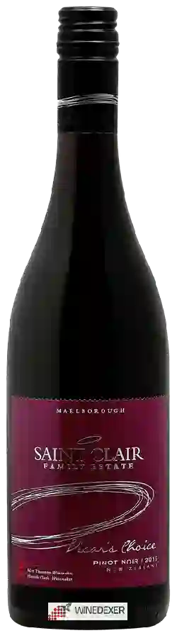 Weingut Saint Clair - Vicar's Choice Pinot Noir Weingut Saint Clair - Vicar's Choice Pinot Noir