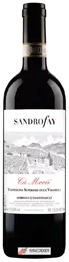 Weingut Società Agricola Fay - Sandro Fay Cà Moréi Valtellina Superiore Weingut Società Agricola Fay - Sandro Fay Cà Moréi Valtellina Superiore