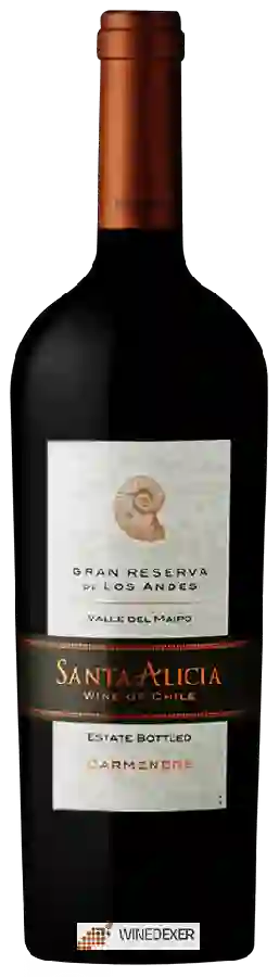 Weingut Santa Alicia - Carmenère Gran Reserva de Los Andes