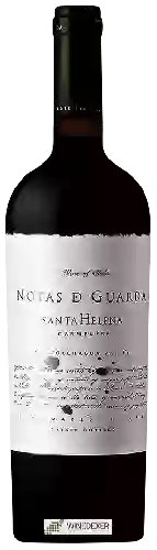 Weingut Santa Helena - Notas de Guarda Carmenère