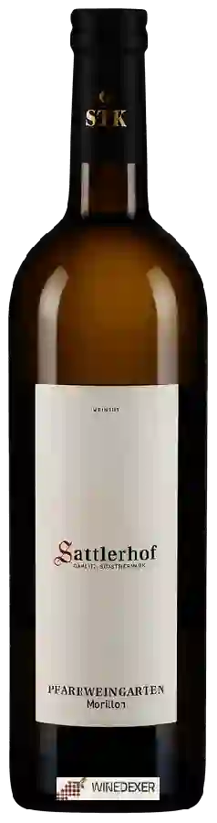 Weingut Sattlerhof - Pfarrweingarten Morillon Weingut Sattlerhof - Pfarrweingarten Morillon