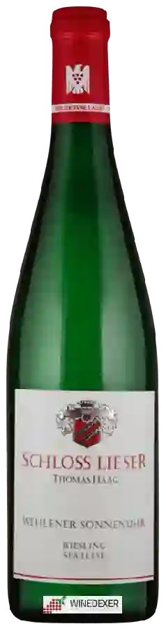 Weingut Schloss Lieser - Wehlener Sonnenuhr Riesling Spätlese Weingut Schloss Lieser - Wehlener Sonnenuhr Riesling Spätlese