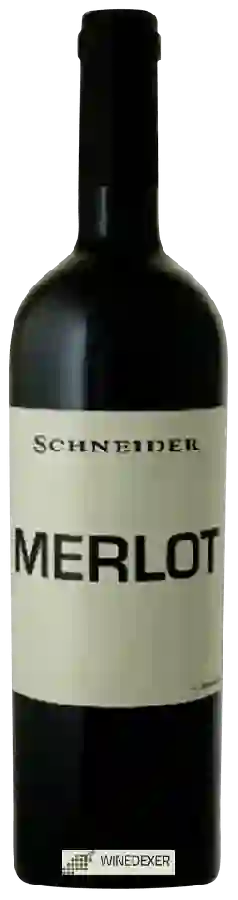 Weingut Schneider - Merlot Weingut Schneider - Merlot