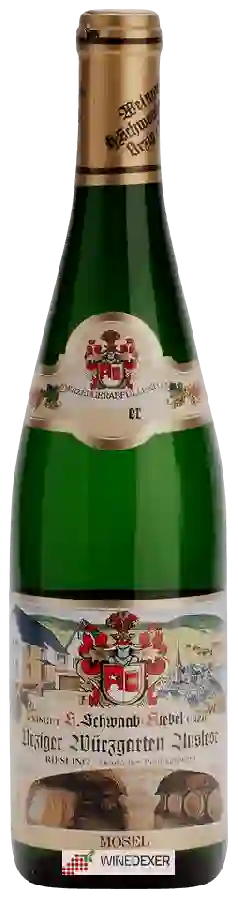 Weingut H. Schwaab-Kiebel - Ürziger Würzgarten Auslese Riesling Weingut H. Schwaab-Kiebel - Ürziger Würzgarten Auslese Riesling