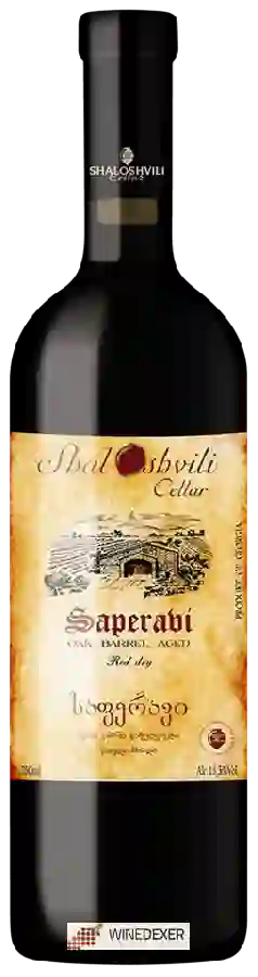 Weingut Shaloshvili Cellar - Saperavi Oak Barrel Aged Red Dry