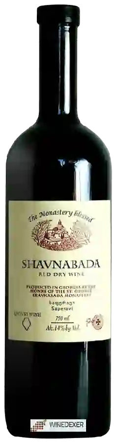 Weingut Shavnabada Monastery - The Monastery Blessed Dry Saperavi Weingut Shavnabada Monastery - The Monastery Blessed Dry Saperavi