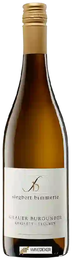 Weingut Siegbert Bimmerle - Grauer Burgunder Kabinett Trocken