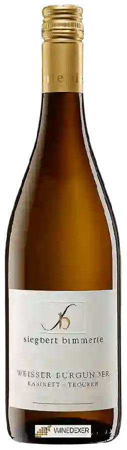 Weingut Siegbert Bimmerle - Weisser Burgunder Kabinett Trocken