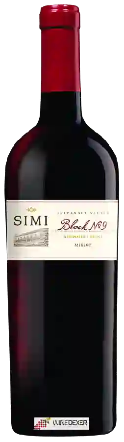 Weingut Simi - Winemaker's Select Block No. 9 Merlot
