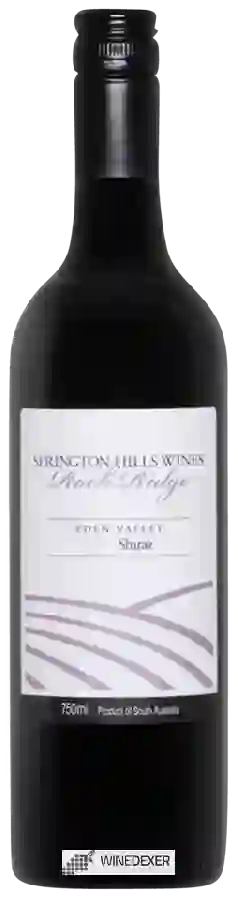 Weingut Springton Hills - Rock Ridge Shiraz Weingut Springton Hills - Rock Ridge Shiraz