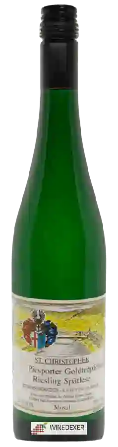 Weingut St. Christopher - Piesporter Goldtröpfchen Riesling Spätlese Weingut St. Christopher - Piesporter Goldtröpfchen Riesling Spätlese