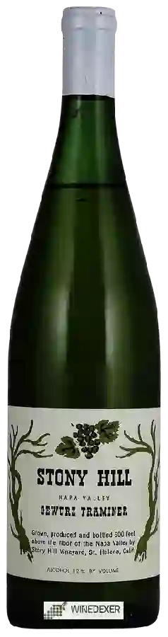 Weingut Stony Hill - Gewürztraminer Weingut Stony Hill - Gewürztraminer