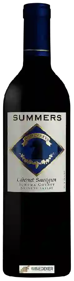 Weingut Summers - Cabernet Sauvignon Knights Valley Weingut Summers - Cabernet Sauvignon Knights Valley
