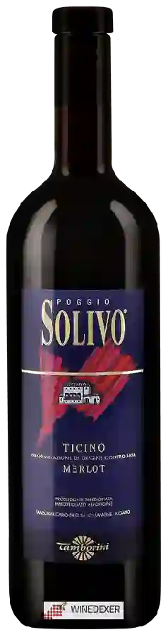 Weingut Tamborini Carlo - Poggio Solivo Merlot Weingut Tamborini Carlo - Poggio Solivo Merlot