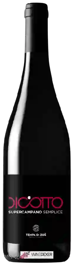 Weingut Tempa di Zoè - Diciotto Supercampano Semplice