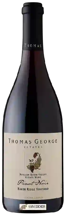 Weingut Thomas George - Baker Ridge Vineyard Estate Pinot Noir Weingut Thomas George - Baker Ridge Vineyard Estate Pinot Noir