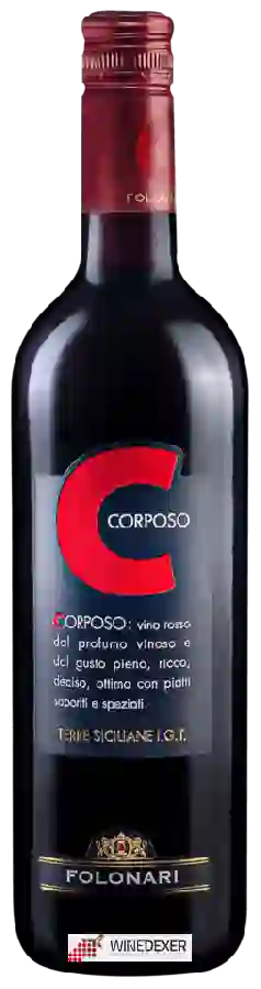 Weingut Folonari - Corposo Rosso Terre Siciliane
