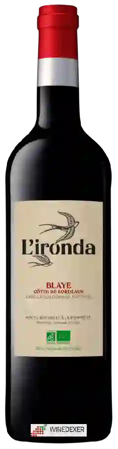 Weingut Tutiac - L'Ironda Blaye - Côtes de Bordeaux Rouge Weingut Tutiac - L'Ironda Blaye - Côtes de Bordeaux Rouge