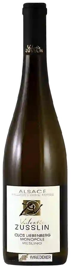 Weingut Valentin Zusslin - Clos Liebenberg Monopole Riesling Weingut Valentin Zusslin - Clos Liebenberg Monopole Riesling