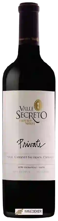 Valle Secreto Vineyards Winery - Private Red Blend Valle Secreto Vineyards Winery - Private Red Blend