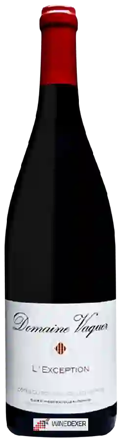 Domaine Vaquer - L'Exception Côtes du Roussillon Les Aspres Domaine Vaquer - L'Exception Côtes du Roussillon Les Aspres