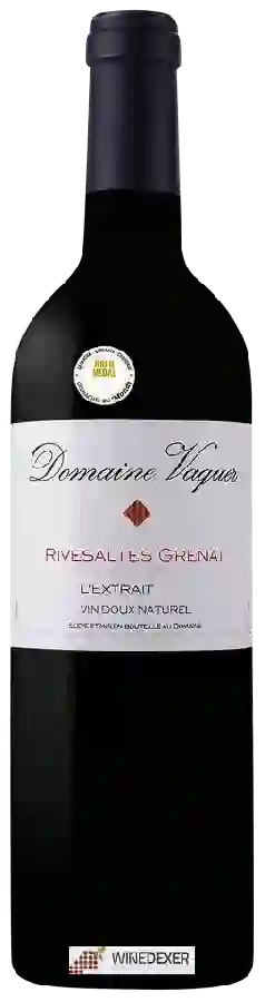 Domaine Vaquer - L'Extrait Rivesaltes Grenat Domaine Vaquer - L'Extrait Rivesaltes Grenat