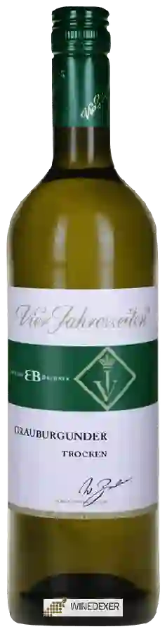 Weingut Vier Jahreszeiten - Edition Brahner Grauburgunder Trocken Weingut Vier Jahreszeiten - Edition Brahner Grauburgunder Trocken