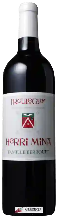 Weingut Famille Berrouet - Irouleguy Herri Mina Rouge Weingut Famille Berrouet - Irouleguy Herri Mina Rouge