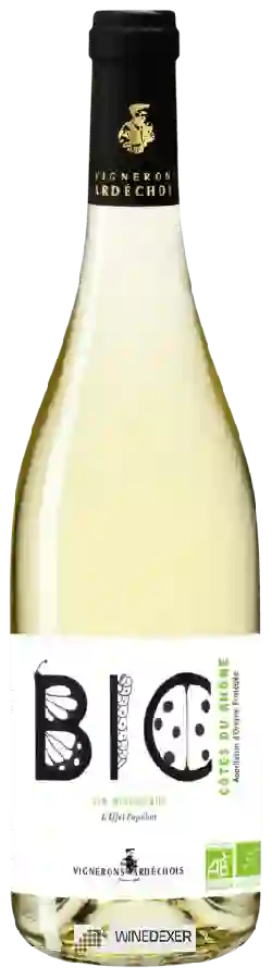 Weingut Vignerons Ardéchois - Bio L'Effet Papillon Côtes du Rhône Blanc Weingut Vignerons Ardéchois - Bio L'Effet Papillon Côtes du Rhône Blanc