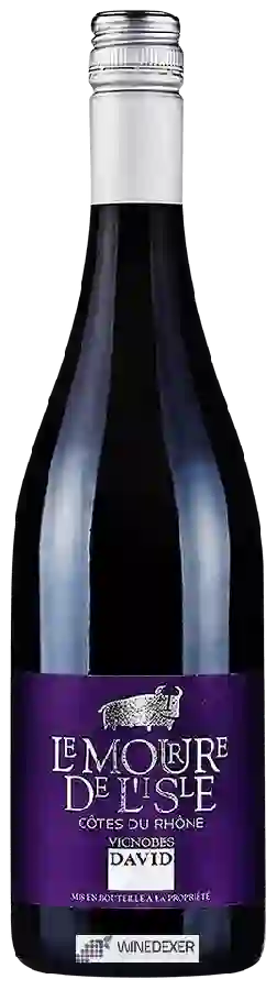 Vignobles David - Le Mourre de l'Isle Côtes du Rhône Rouge
