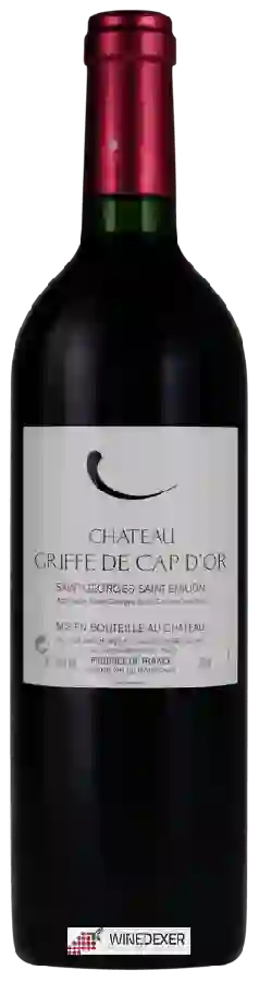 Vignobles Rocher-Cap de Rive - Château Griffe de Cap d'Or Saint-Georges-Saint-Émilion Vignobles Rocher-Cap de Rive - Château Griffe de Cap d'Or Saint-Georges-Saint-Émilion