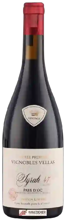 Vignobles Vellas - Cuvée Prestige Édition Limitée Syrah 47 Blend