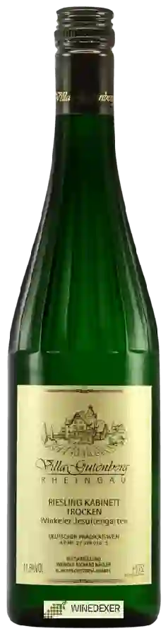 Weingut Villa Gutenberg - Winkeler Jesuitengarten Riesling Kabinett Trocken