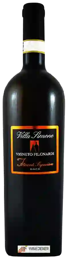 Weingut Villa Simone - Vigneto Filonardi Frascati Superiore Weingut Villa Simone - Vigneto Filonardi Frascati Superiore