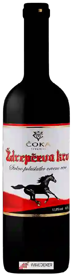 Weingut Vinarija Coka - Ždrepčeva Krv Poluslatko Crveno Weingut Vinarija Coka - Ždrepčeva Krv Poluslatko Crveno