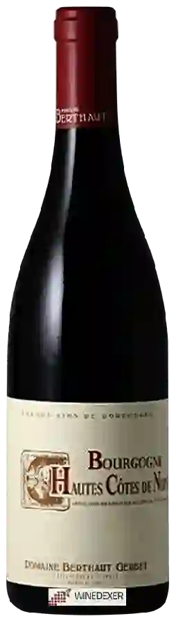 Domaine Berthaut-Gerbet - Bourgogne Hautes-Côtes de Nuits Domaine Berthaut-Gerbet - Bourgogne Hautes-Côtes de Nuits