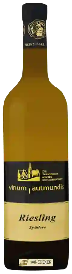 Weingut Vinum Autmundis - Riesling Spätlese Weingut Vinum Autmundis - Riesling Spätlese