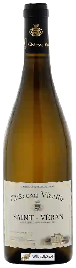 Château Vitallis - Denis Dutron - Saint-Véran Château Vitallis - Denis Dutron - Saint-Véran