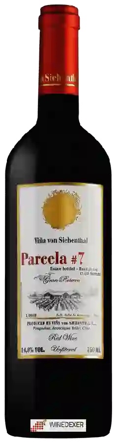 Weingut Von Siebenthal - Parcela #7 Gran Reserva Weingut Von Siebenthal - Parcela #7 Gran Reserva