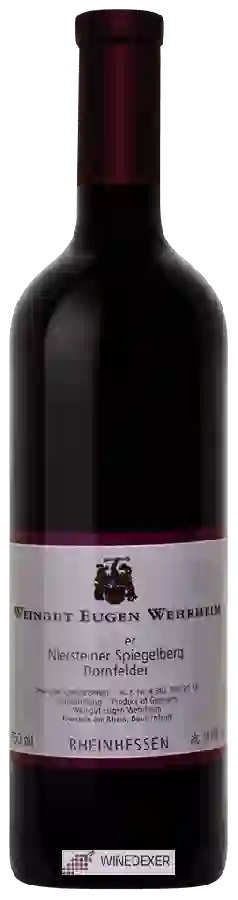 Weingut Eugen Wehrheim - Niersteiner Spiegelberg Dornfelder Weingut Eugen Wehrheim - Niersteiner Spiegelberg Dornfelder