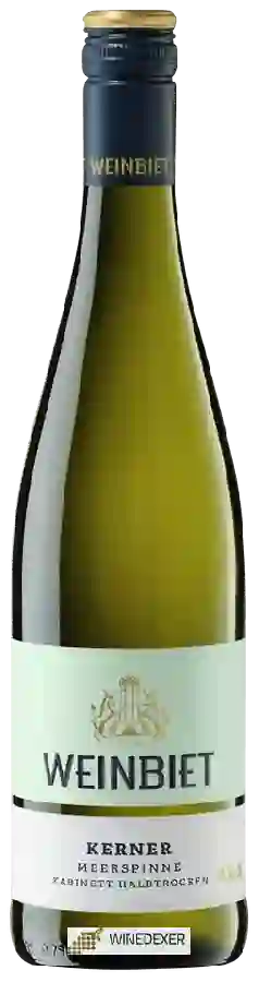Weingut Weinbiet - Meerspinne Kerner Kabinett Halbtrocken